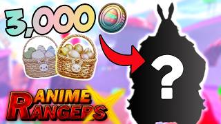 I Spent Over 3,000 Eggs For The Secret Easter Bunny Unit Anime Rerangers X