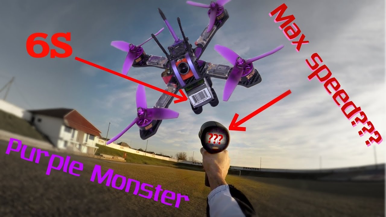Purple Monster замер максимальной скорости на 4-5-6S.Этот монстр съел мне мозГ !!!