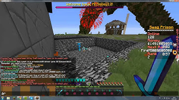 Theprisonpro using forcefield hack on swagcraft