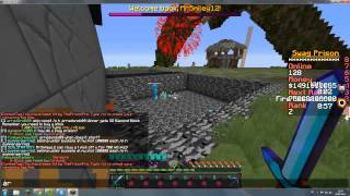 Theprisonpro using forcefield hack on swagcraft