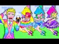 Paper Dolls Dress Up - Where&#39;s Rapunzel Princess? - Barbie Story &amp; Crafts