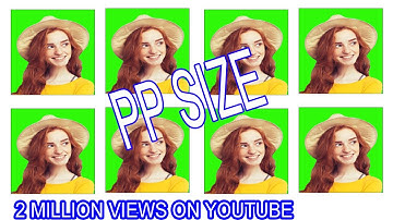 Photoshop tutorial in Hindi-create action passport size photo step by step