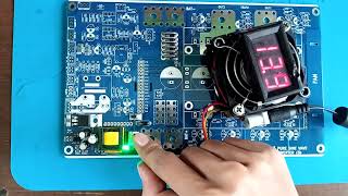 3837392454 test uji Pcb Inverter Egs002 Psw 8 fet to220 sudah terpasang dc to dc