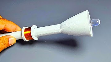 How to Make a Torch without Battery | Make your own Crude Shaking Torch (Emergency Flashlight)