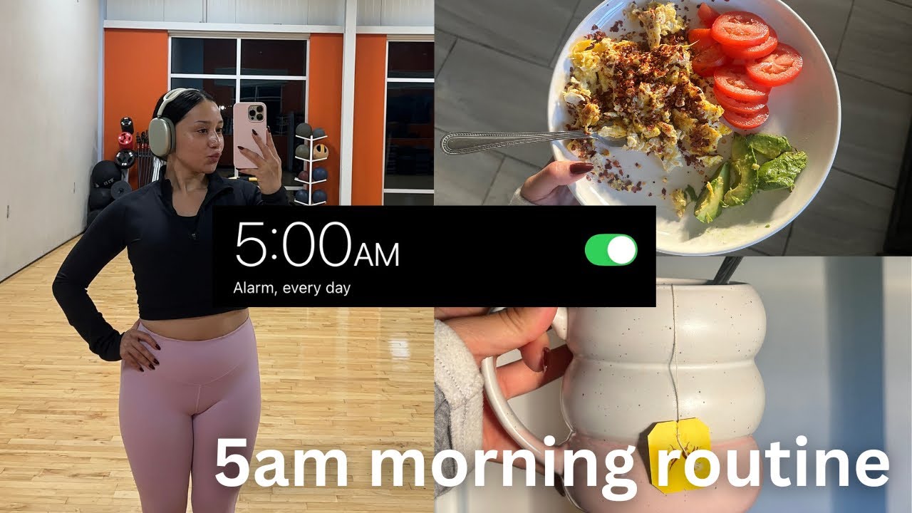 i am a 5am girlie to the core | my 5am morning routine