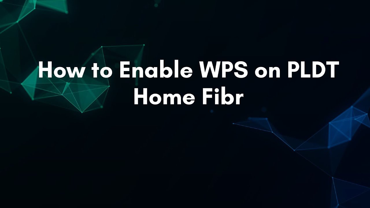 Wps Button Pldt Router How to Enable WPS on PLDT Home Fibr - YouTube