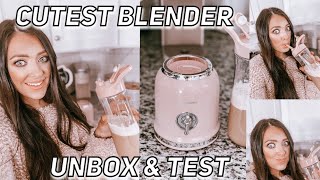 TESTING THE CUTEST BLENDER- REDMOND HOME VINTAGE STYLE BLENDER TESTED
