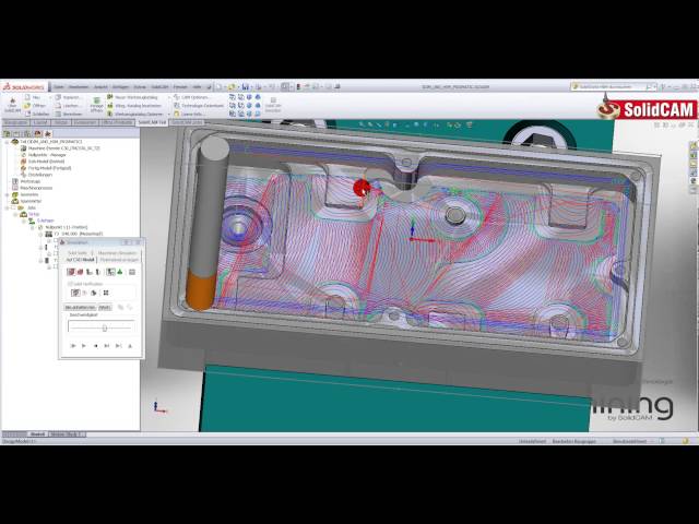 iMachining 3D und HSM Prismatisches Teil