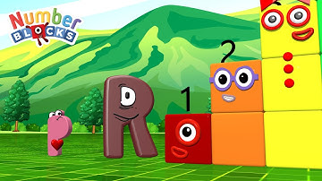 Alphabet Lore A-Z Alphabet Lore R Love P Learn to Count Numberblocks Step Squad 1 to 50