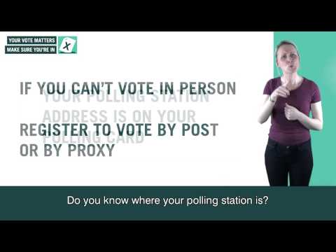 Registering to vote