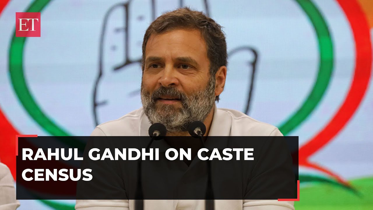 PM is incapable of doing the caste census: Rahul Gandhi - YouTube
