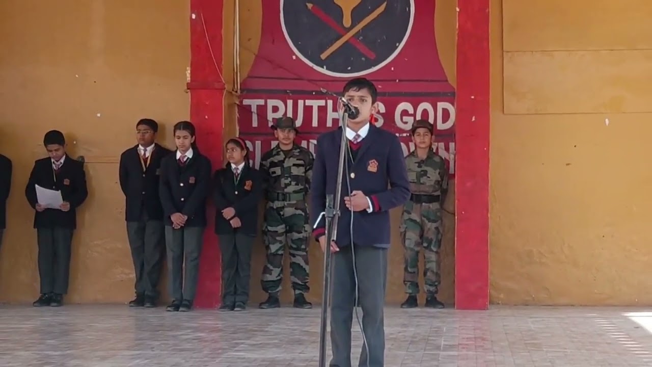 Special Assembly on theme of India Army Day (15 Jan 2026)