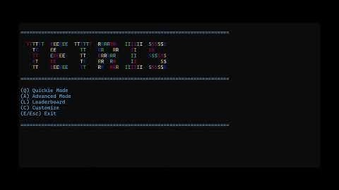 Tetris Game Tutorial