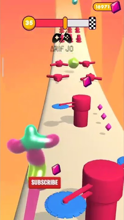 funny games android Blob Runner 3D Lvl 35 #shorts #zynga #fungames