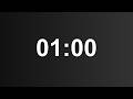 1 Minute countdown timer