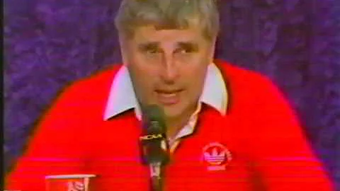 Coach Knight calm after defeating UNLV 1987
