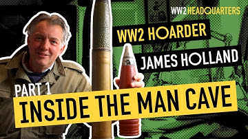 James Holland’s WW2 Man Cave: Bullet-Holed Me109 & More