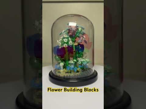 Flower Building Blocks Toys Flowers Buildingblocks