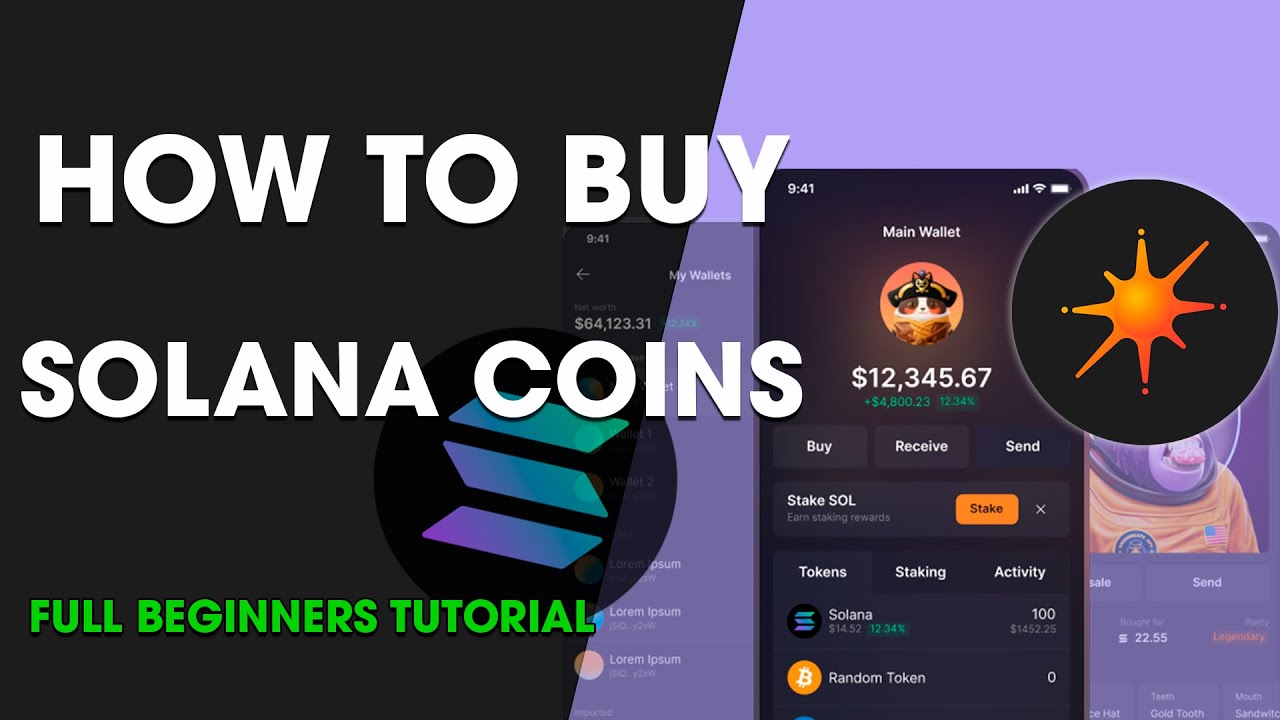 How to Buy any Solana Coin using Solflare Wallet (Tutorial)