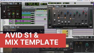 Avid S1 & Mix Template | Shoutout to SWEETWATER