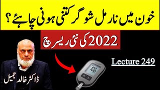 What is Healthy Blood Sugar Level? How to Regulate it? | Lecture 249