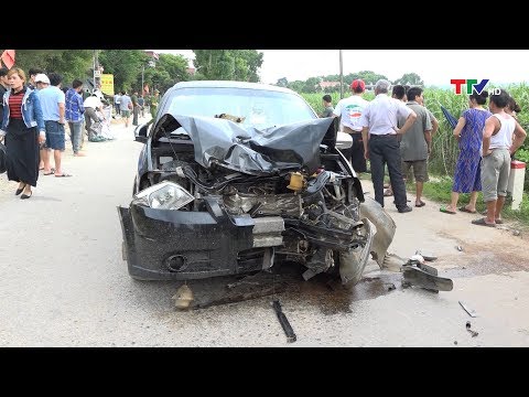 Video Thạch Thành: Tai nạn giao thông nghiêm trọng, 2 người... - youtube