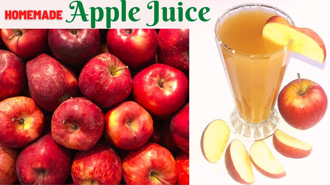 HOW TO MAKE APPLE JUICE AT HOME (with a Blender)