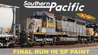 Southern Pacific SD40’s Final Run | WAMX 4246’s Last Days in SP Colors