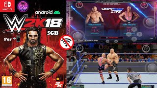 WWE 2K18 Android Eden Emulador Oficial Brock Lesnar Vs. Kurt Angle 0'6 DLC | Gameplay  screenshot 5