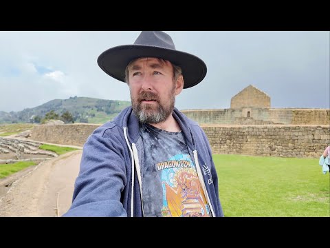 Exploring Ancient Ruins In Ecuador - Face In Rock & Church Built On Side Of Mountain / HUGE Beetles