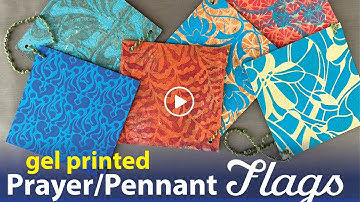 Fun Ideas for Displaying Your Gel Prints–Tutorial Tidbits