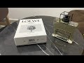 Loewe solo esencial  unboxing y primeras impresiones