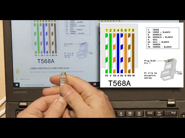 Cómo conectar los conectores RJ45?