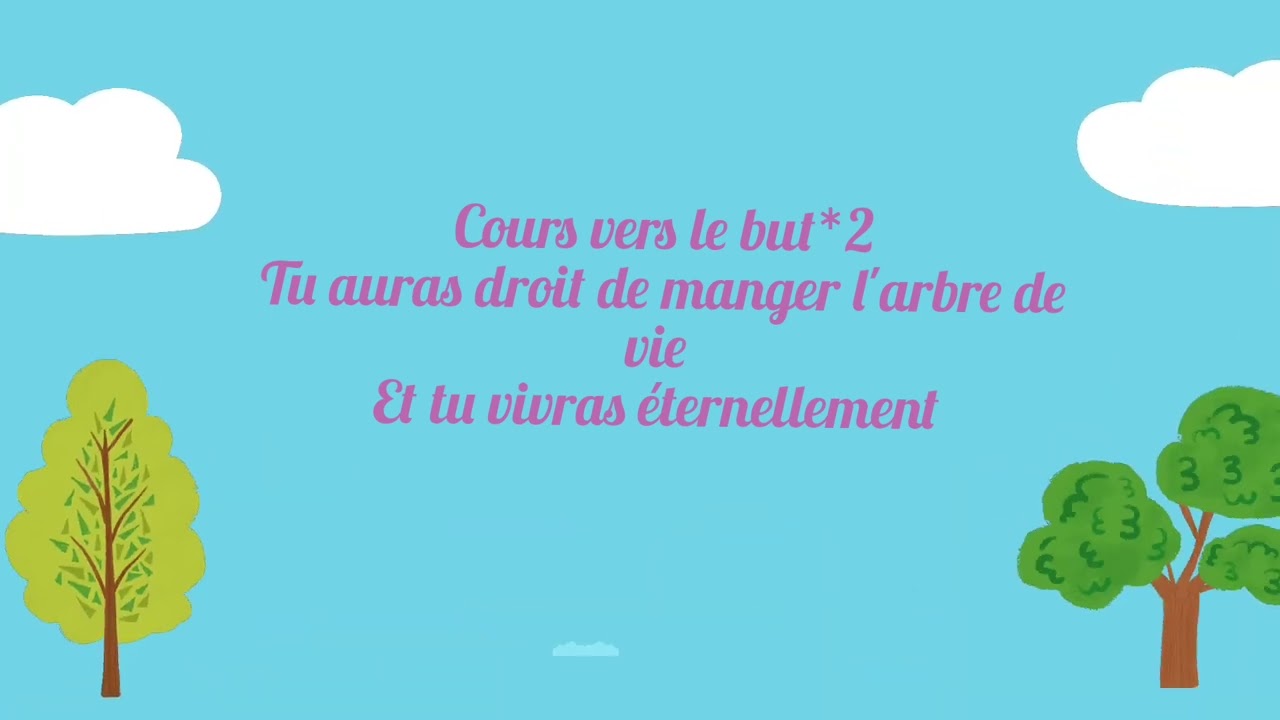 Ne laisse rien te décourager, Cours vers le but!  ( reprise)