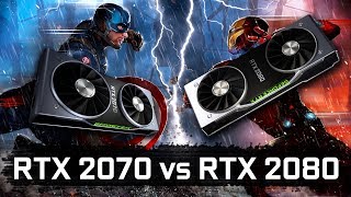 RTX 2070 vs  RTX 2080