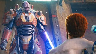 Cal Kestis meets Rayvis for the first time in Star Wars Jedi: Survivor (4K)