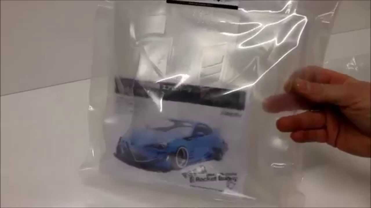 eac RC Body accessories -- Unboxing Toyota 86 Rocket Bunny Ver. 2 Kit -  YouTube