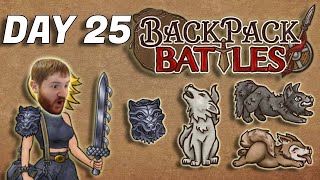 Diamond Beserker Tonight Then Pyro (Day 25) | Backpack Battles Gameplay