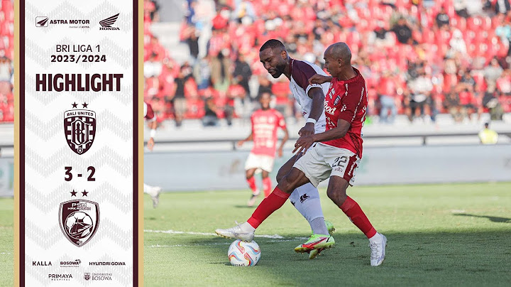 Liga1 - Bali United v PSM Makassar 3-2 | Allona PSM