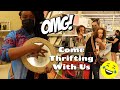 Come Thrifting With Us| Vintage Home Decor, Baskets, Frames, Doll heads Part 1|#ThriftersAnonymous