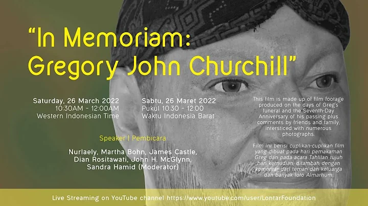 "In Memoriam: Gregory John Churchill Movie Premiere