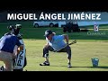 The most unique stretching routine in golf miguel angel jimenez