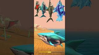 Hungry Shark World Gameplay Shark vs Robot Shark King #new #shorts
