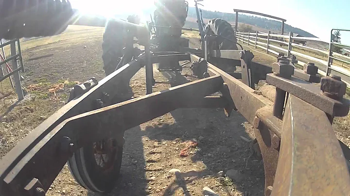 Pasture Work With John Deere A and No 55 H Plow