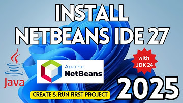 NetBeans IDE 27 with Java JDK 24 on Windows | Beginner