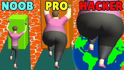 NOOB vs PRO vs HACKER - Fat Pusher