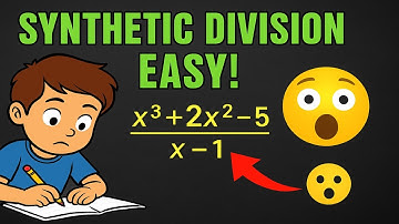 How to Divide Polynomials the EASY Way!