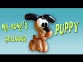 Puppy Dog Balloon Animal Tutorial (Balloon Twisting and Modeling #27)