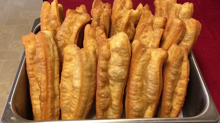 How to make Fried Breadsticks / khmer cha kvai