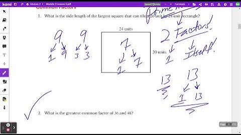 Eureka Squared - Grade 6 - Module 2 - Lesson 3